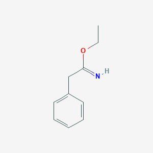 molecular formula C10H13NO B185302 2-Phenyl-acetimidic acid ethyl ester CAS No. 4971-77-1
