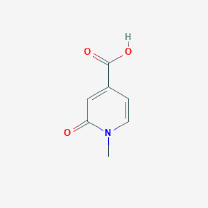 molecular formula C7H7NO3 B185308 1-Methyl-2-oxo-1,2-dihydropyridine-4-carboxylic acid CAS No. 33972-97-3