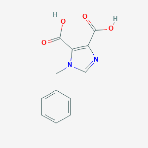 molecular formula C12H10N2O4 B185343 1-Benzyl-1H-imidazole-4,5-dicarboxylic acid CAS No. 42190-83-0