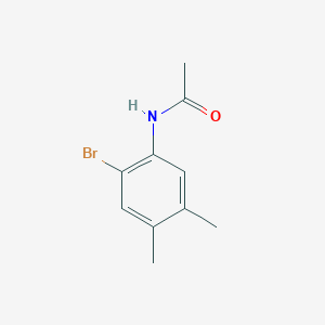 molecular formula C10H12BrNO B185346 N-(2-bromo-4,5-dimethylphenyl)acetamide CAS No. 22364-28-9