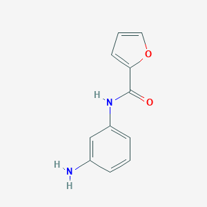 molecular formula C11H10N2O2 B185358 N-(3-aminophenyl)-2-furamide CAS No. 247109-35-9
