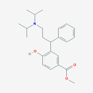 N,N-Diisopropyl-3-[(5-methoxycarbonyl)-2-hydroxy)phenyl]-3-phenyl-propylamine