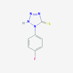 molecular formula C7H5FN4S B185367 1-(4-fluorophenyl)-1H-tetrazole-5-thiol CAS No. 1544-79-2