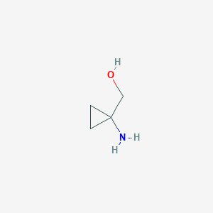 molecular formula C4H9NO B018537 (1-Aminocyclopropyl)methanol CAS No. 107017-72-1