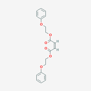 molecular formula C20H20O6 B185389 Di(phenoxyethyl) maleate CAS No. 10534-77-7
