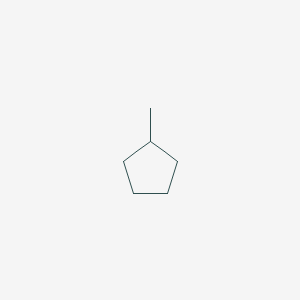 molecular formula C6H12 B018539 Methylcyclopentane CAS No. 96-37-7