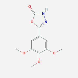 5-(3,4,5-Trimethoxyphenyl)-1,3,4-oxadiazol-2-ol