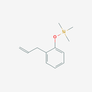 molecular formula C12H18OSi B185395 (2-Allylphenoxy)trimethylsilane CAS No. 18042-43-8