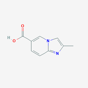 molecular formula C9H8N2O2 B185405 2-甲基咪唑并[1,2-a]吡啶-6-羧酸 CAS No. 129912-22-7