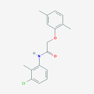 N-(3-chloro-2-methylphenyl)-2-(2,5-dimethylphenoxy)acetamide