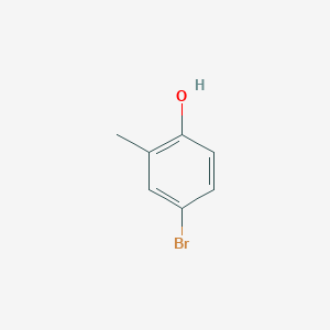 molecular formula C7H7BrO B185452 4-Bromo-2-methylphenol CAS No. 2362-12-1