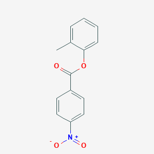 molecular formula C14H11NO4 B185454 Benzoic acid, p-nitro-, o-tolyl ester CAS No. 5421-45-4