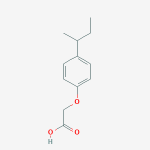 molecular formula C12H16O3 B185457 2-[4-(Sec-butyl)phenoxy]acetic acid CAS No. 4917-89-9