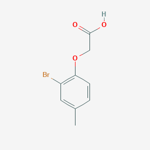 molecular formula C9H9BrO3 B185458 (2-Bromo-4-methylphenoxy)acetic acid CAS No. 25181-66-2