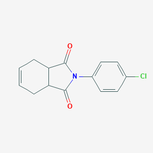 molecular formula C14H12ClNO2 B185464 N-(p-Chlorophenyl)-4-cyclohexene-1,2-dicarboximide CAS No. 43069-64-3