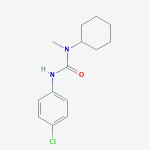 molecular formula C14H19ClN2O B185465 3-(4-Chlorophenyl)-1-cyclohexyl-1-methylurea CAS No. 82744-95-4