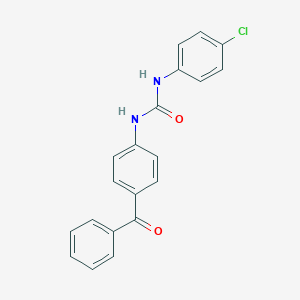 molecular formula C20H15ClN2O2 B185483 1-(4-Benzoylphenyl)-3-(4-chlorophenyl)urea CAS No. 102023-64-3