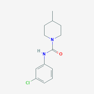 N-(3-chlorophenyl)-4-methylpiperidine-1-carboxamide