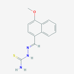 4-Methoxy-1-naphthaldehyde thiosemicarbazone