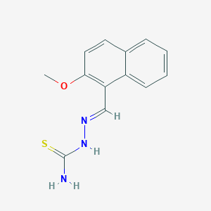 [(E)-(2-methoxynaphthalen-1-yl)methylideneamino]thiourea
