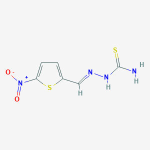 [(E)-(5-nitrothiophen-2-yl)methylideneamino]thiourea