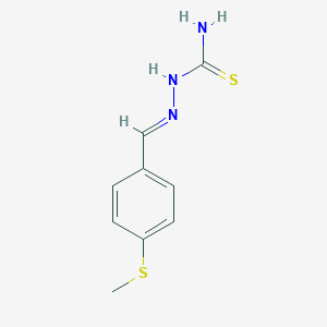 4-(Methylsulfanyl)benzaldehyde thiosemicarbazone