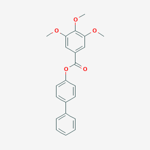 (4-Phenylphenyl) 3,4,5-trimethoxybenzoate