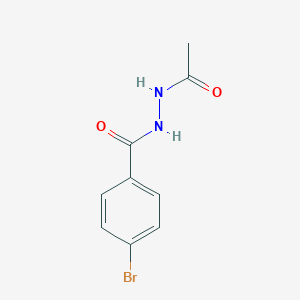 1-Acetyl-2-(p-bromobenzoyl)hydrazine