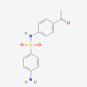Benzenesulfonamide, N-(4-acetylphenyl)-4-amino-