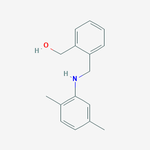molecular formula C16H19NO B185544 {2-[(2,5-二甲基-苯基氨基)-甲基]-苯基}-甲醇 CAS No. 356538-93-7