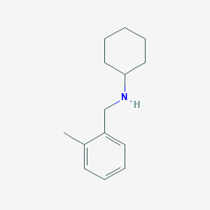 molecular formula C14H21N B185553 N-(2-methylbenzyl)cyclohexanamine CAS No. 90504-90-8