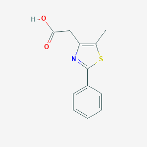 2-(5-Methyl-2-phenylthiazole-4-yl)acetic acid