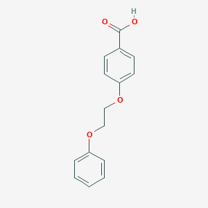 molecular formula C15H14O4 B185574 4-(2-Phenoxyethoxy)benzoic acid CAS No. 22219-63-2