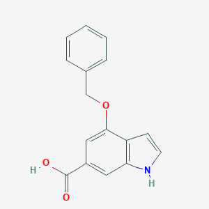 4-(benzyloxy)-1H-indole-6-carboxylic acid