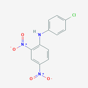 molecular formula C12H8ClN3O4 B185583 N-(4-Chlorophenyl)-2,4-dinitroaniline CAS No. 1226-23-9