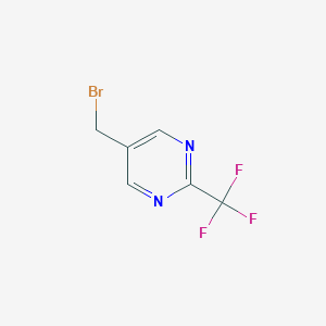 5-(Bromomethyl)-2-(trifluoromethyl)pyrimidine