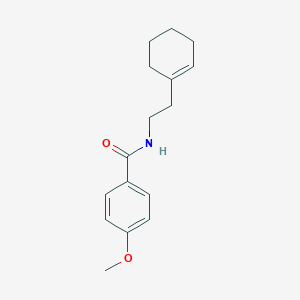 N-[2-(1-cyclohexen-1-yl)ethyl]-4-methoxybenzamide