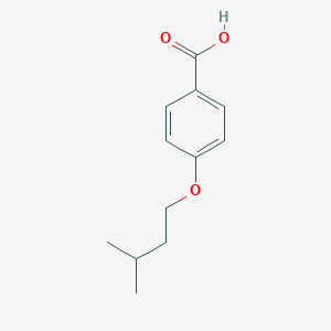 molecular formula C12H16O3 B185606 4-(isopentyloxy)benzoic acid CAS No. 2910-85-2
