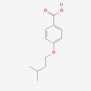 molecular formula C12H16O3 B185606 4-(3-Methylbutoxy)benzoic acid CAS No. 2910-85-2