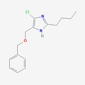 2-Butyl-4-chloro-5-benzyloxymethyl-1H-imidazole