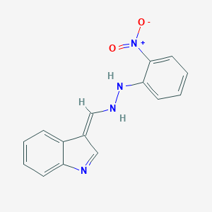 molecular formula C15H12N4O2 B185626 1H-Indole-3-carbaldehyde {2-nitrophenyl} CAS No. 28558-65-8