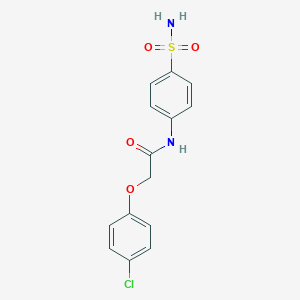 molecular formula C14H13ClN2O4S B185628 2-(4-chlorophenoxy)-N-(4-sulfamoylphenyl)acetamide CAS No. 58590-34-4