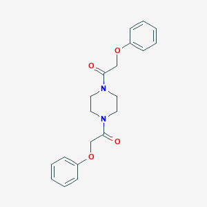 molecular formula C20H22N2O4 B185635 1,4-Bis(phenoxyacetyl)piperazine CAS No. 1784-10-7