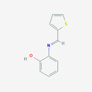 2-[(2-Thienylmethylene)amino]phenol