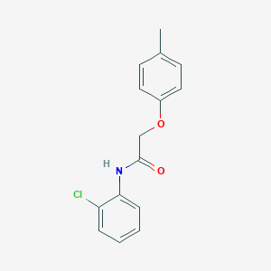 molecular formula C15H14ClNO2 B185639 N-(2-chlorophenyl)-2-(4-methylphenoxy)acetamide CAS No. 62095-65-2