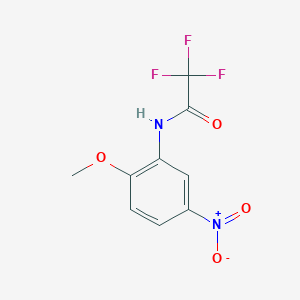 2,2,2-trifluoro-N-(2-methoxy-5-nitrophenyl)acetamide