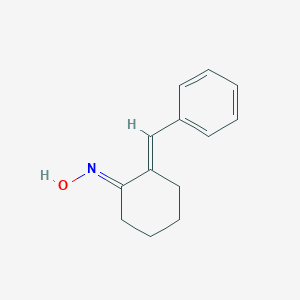 molecular formula C13H15NO B185655 2-Benzylidenecyclohexanone oxime CAS No. 114506-90-0