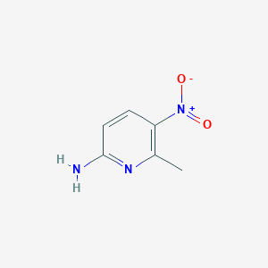 molecular formula C6H7N3O2 B185660 2-Amino-6-methyl-5-nitropyridine CAS No. 22280-62-2