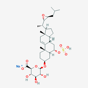 molecular formula C33H51NaO12S B185661 Downeyoside C CAS No. 174286-15-8