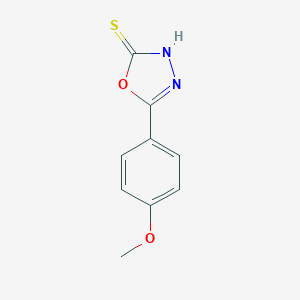 molecular formula C9H8N2O2S B185663 5-(4-Methoxyphenyl)-1,3,4-oxadiazole-2-thiol CAS No. 23766-26-9